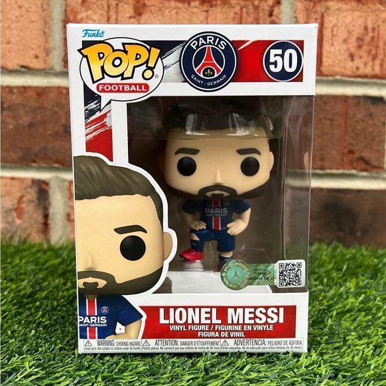 Leo Messi PSG funko pop concept